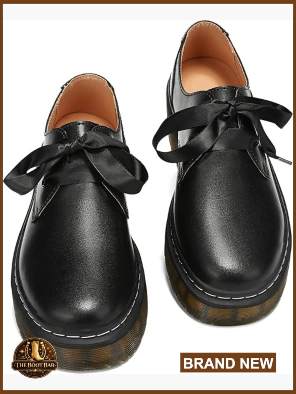 Lace-up Platform Chunky Loafers Lug Sole Oxford Shoes Work Dress Shoes